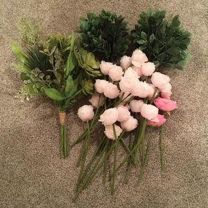 CRAFTING SUPPLIES 🌿💐FAUX FLORAL STEMS
